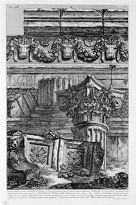 Démonstration de divers ornements du Temple de Vesta, qui prouvent les symboles de cette divinité